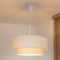 Brilagi - LED lustra uz troses BOHO ECO 1xE27/10W/230V Ø 40 cm krēmkrāsas