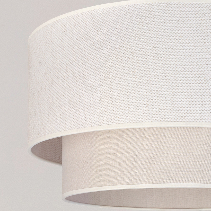 Brilagi - LED lustra uz troses BOHO ECO 1xE27/10W/230V Ø 40 cm krēmkrāsas