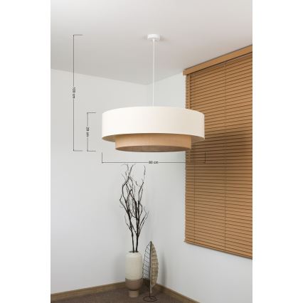 Brilagi - LED lustra uz troses BOHO STYLE 3xE27/15W/230V Ø 80 cm