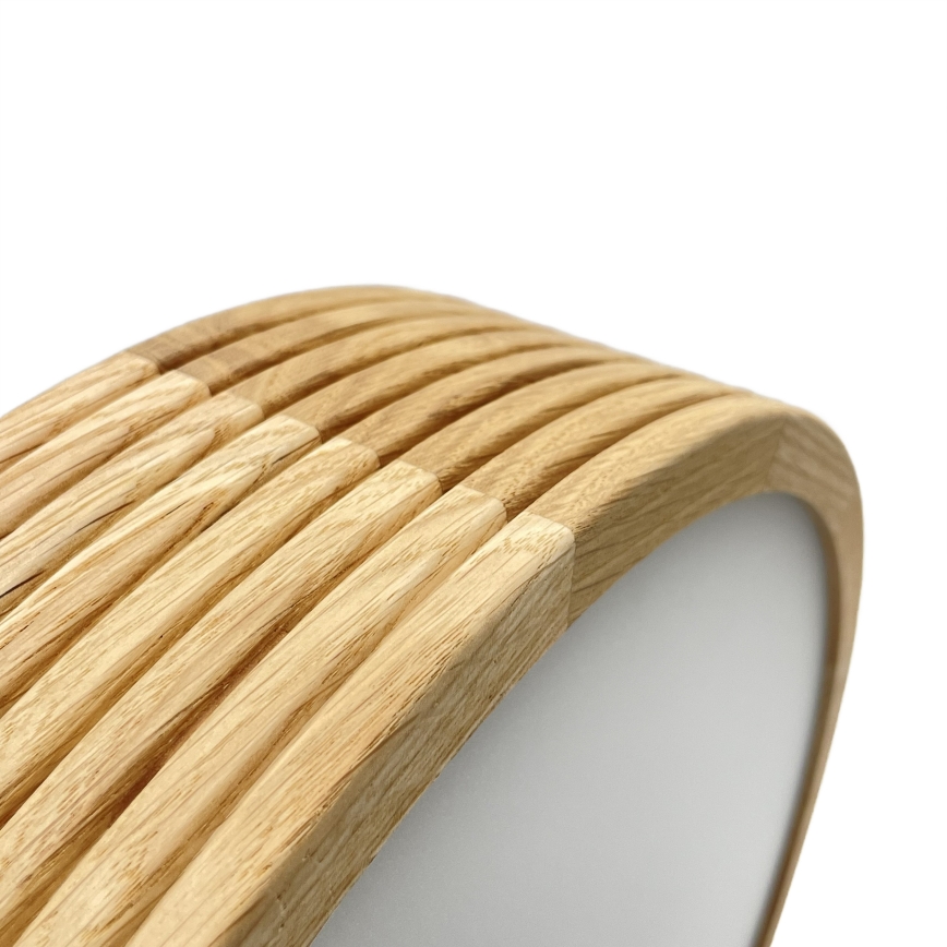 Brilagi - LED lustra uz troses CARVALHO MODERN 2xE27/60W/230V, ozols, diam. 37,5 cm
