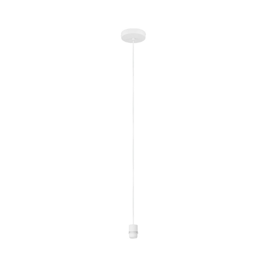Brilagi - LED lustra uz troses CERIA 1xE27/40W/230V diam. 40 cm bēšs/balts