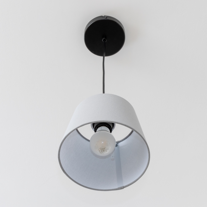 Brilagi - LED lustra uz troses CERIA 1xE27/40W/230V pr. 20,5 cm pelēka