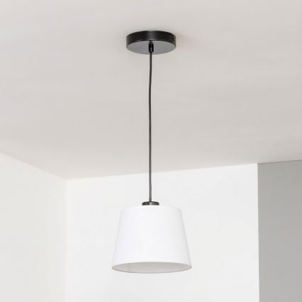 Brilagi - LED lustra uz troses CERIA 1xE27/40W/230V Ø 20,5 cm balta