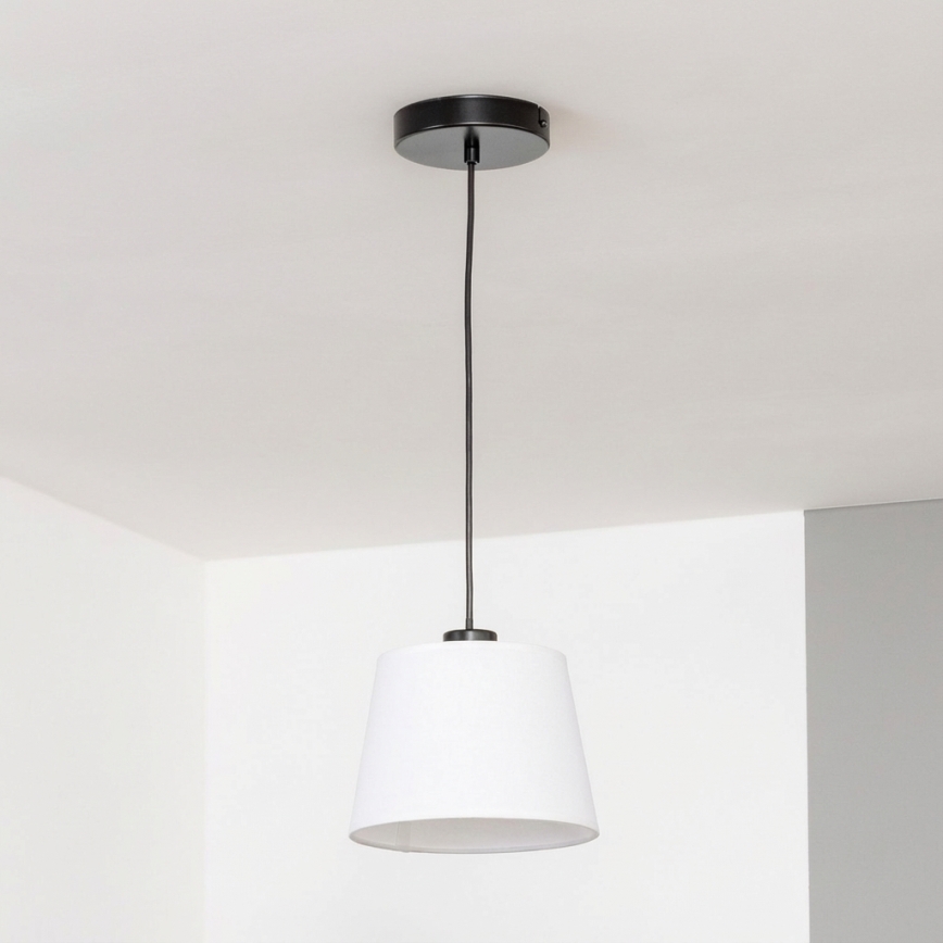 Brilagi - LED lustra uz troses CERIA 1xE27/40W/230V Ø 20,5 cm balta