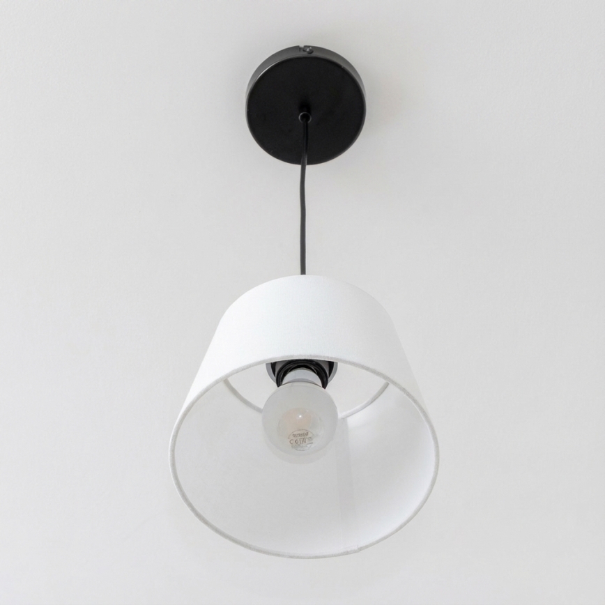 Brilagi - LED lustra uz troses CERIA 1xE27/40W/230V Ø 20,5 cm balta