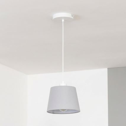 Brilagi - LED lustra uz troses CERIA 1xE27/40W/230V Ø 20,5 cm pelēka