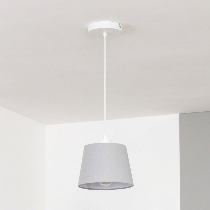 Brilagi - LED lustra uz troses CERIA 1xE27/40W/230V Ø 20,5 cm pelēka