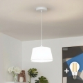 Brilagi - LED lustra uz troses CERIA 1xE27/40W/230V Ø 25 cm balta