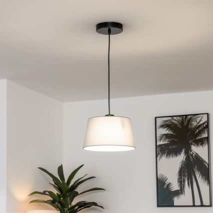 Brilagi - LED lustra uz troses CERIA 1xE27/40W/230V Ø 25 cm pelēka