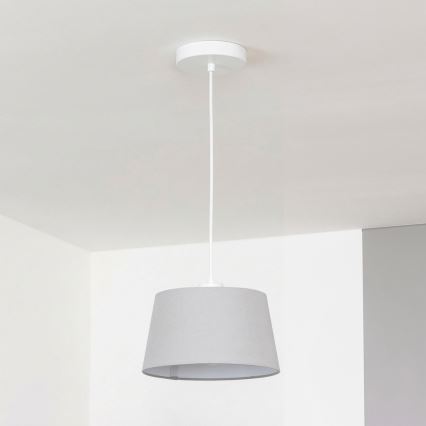 Brilagi - LED lustra uz troses CERIA 1xE27/40W/230V Ø 25 cm pelēka
