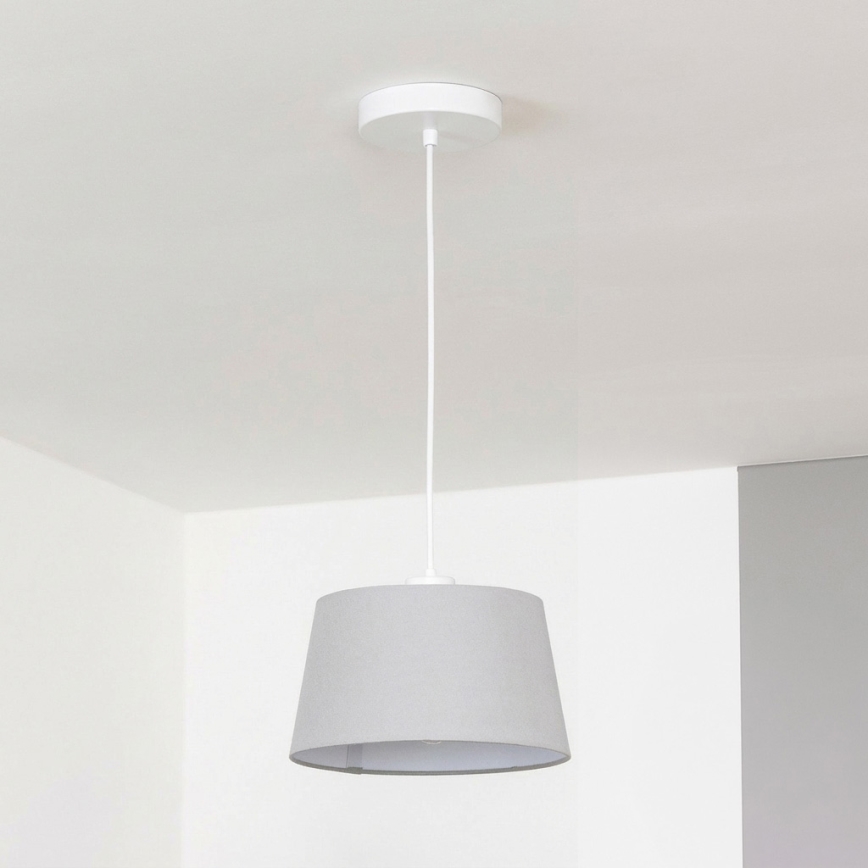 Brilagi - LED lustra uz troses CERIA 1xE27/40W/230V Ø 25 cm pelēka