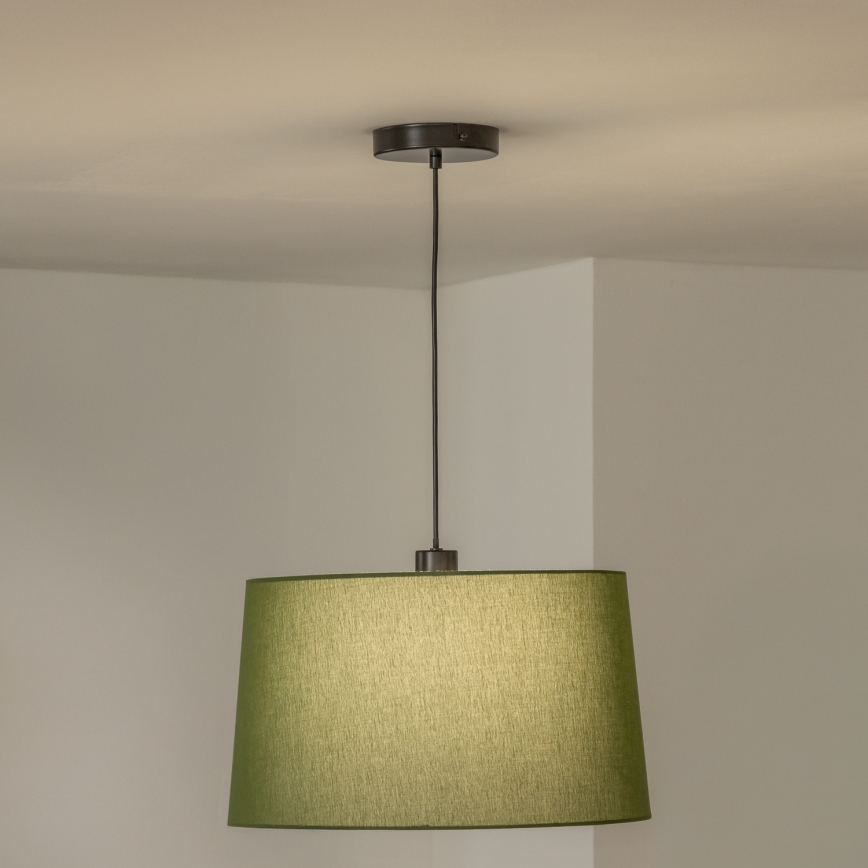 Brilagi - LED lustra uz troses CERIA 1xE27/40W/230V Ø 45 cm zaļa