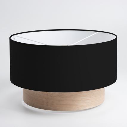 Brilagi - LED lustra uz troses CERIA 1xE27/40W/230V Ø 50 cm melna/bēša