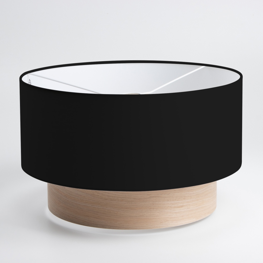 Brilagi - LED lustra uz troses CERIA 1xE27/40W/230V Ø 50 cm melna/bēša