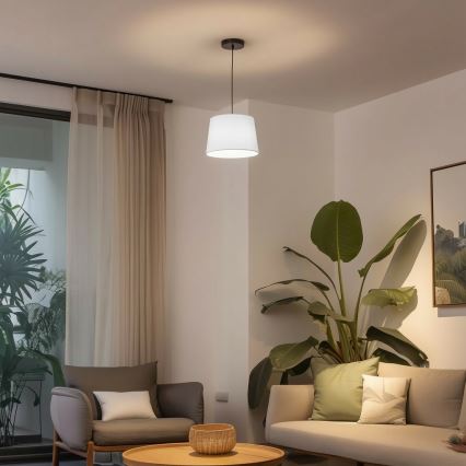 Brilagi - LED lustra uz troses CERIA 1xE27/40W/230V Ø30 cm balta