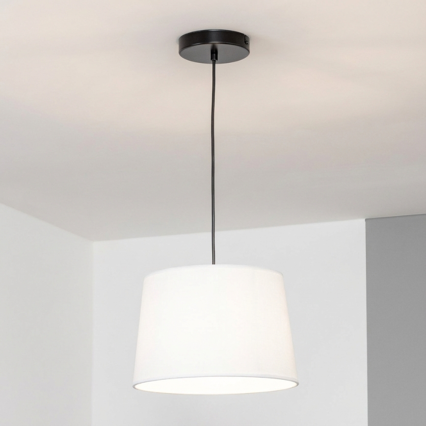 Brilagi - LED lustra uz troses CERIA 1xE27/40W/230V Ø30 cm balta