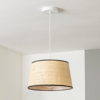 Brilagi - LED lustra uz troses CERIA 1xE27/40W/230V Ø35 cm, bēša