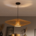 Brilagi - LED lustra uz troses CERIA BOHO 1xE27/40W/230V diam. 70 cm melna/brūna
