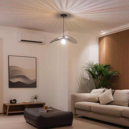 Brilagi - LED lustra uz troses CERIA WIRE 1xE27/40W/230V 40x56 cm melna