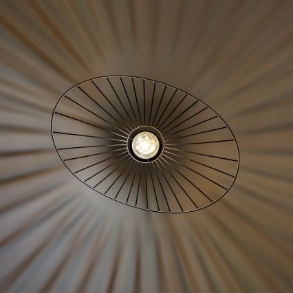 Brilagi - LED lustra uz troses CERIA WIRE 1xE27/40W/230V 40x56 cm melna