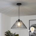 BRILAGI - LED lustra uz troses CERIA WIRE 1xE27/40W/230V Ø 45 cm melna