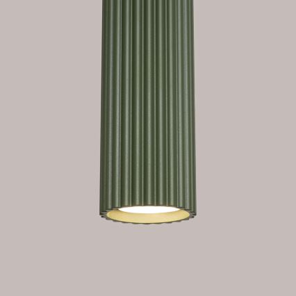 Brilagi - LED lustra uz troses CRESTO 1xGU10/10W/230V zaļa