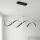 Brilagi - LED lustra uz troses DNA LED/41W/230V 4100K melna