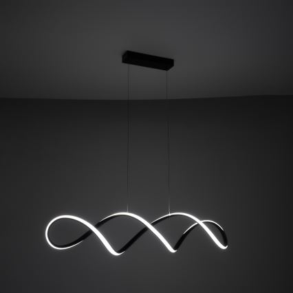 Brilagi - LED lustra uz troses DNA LED/41W/230V 4100K melna