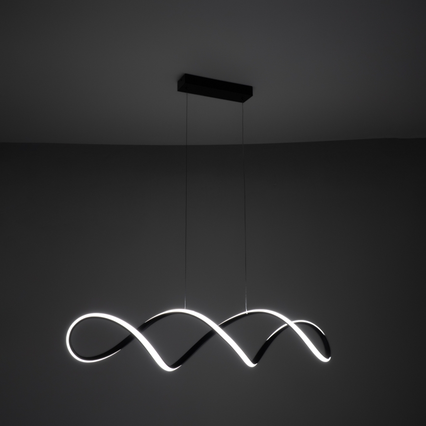 Brilagi - LED lustra uz troses DNA LED/41W/230V 4100K melna