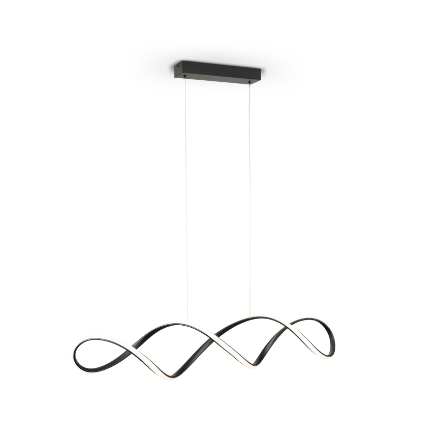 Brilagi - LED lustra uz troses DNA LED/41W/230V 4100K melna