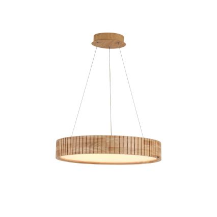 Brilagi - LED lustra uz troses FALCON WOOD MODERN, LED 30 W, 230 V, 3000/4000/6000 K, Ø 45 cm, koka
