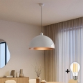 BRILAGI - LED lustra uz troses METALO 1xE27/40W/230V Ø 40 cm balta/vara