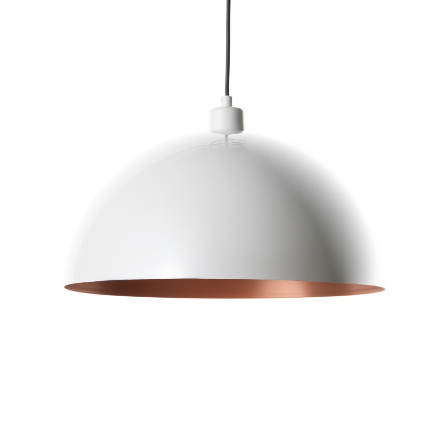 BRILAGI - LED lustra uz troses METALO 1xE27/40W/230V Ø 60 cm balta/miedzaina