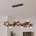 Brilagi - LED lustra uz troses MILLA 10xG9/3W/230V brūna/dūmaina brūna