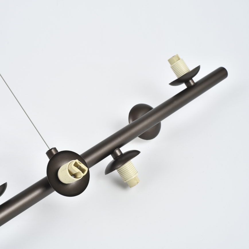 Brilagi - LED lustra uz troses MILLA 10xG9/3W/230V brūna/dūmaina brūna