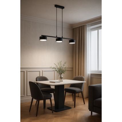 BRILAGI - LED lustra uz troses MONO 3xGX53/30W/230V melna