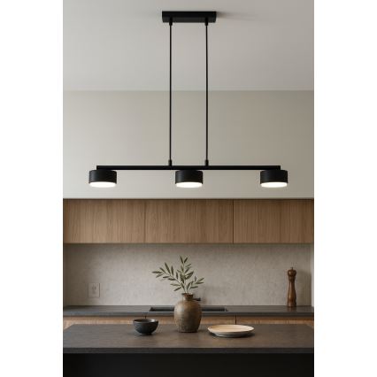 BRILAGI - LED lustra uz troses MONO 3xGX53/30W/230V melna