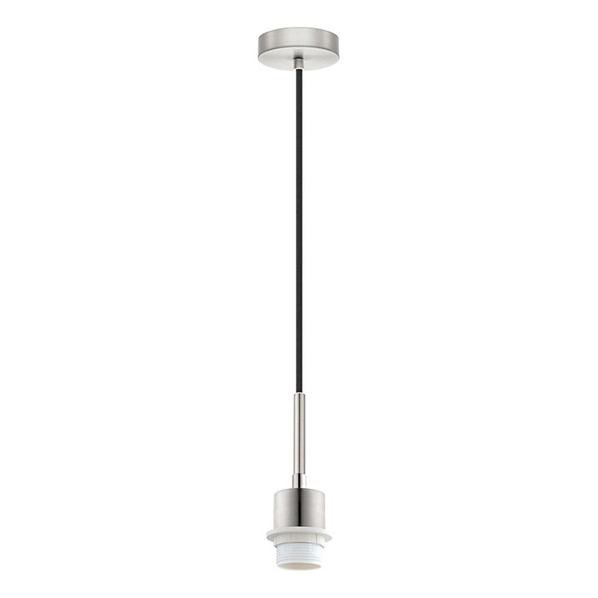 BRILAGI - LED lustra uz troses NUBILA 1xE27/60W/230V Ø 14 cm melna/krēmkrāsaina