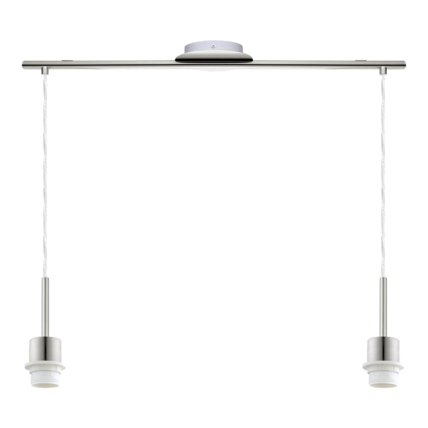 BRILAGI - LED lustra uz troses NUBILA 2xE27/60W/230V brūna
