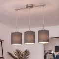 Brilagi - LED lustra uz troses NUBILA 3xE27/60W/230V antracīts