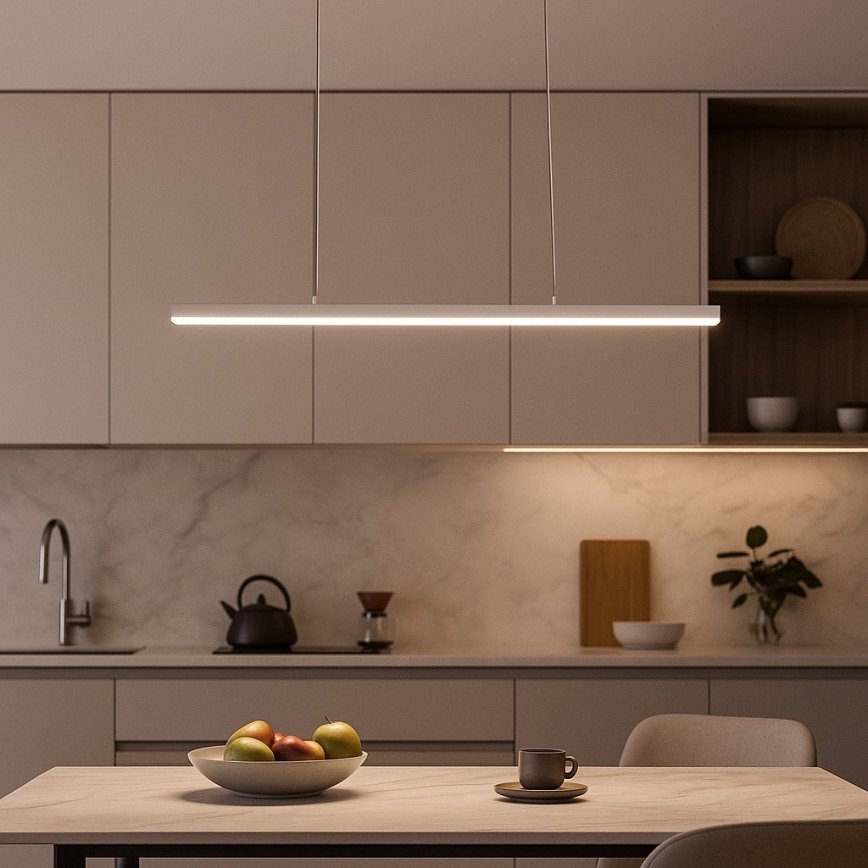BRILAGI - LED lustra uz troses PAXIS LED/30W/230V 120 cm balta