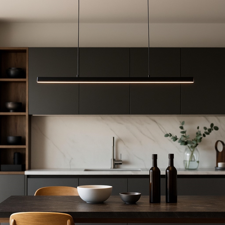 BRILAGI - LED lustra uz troses PAXIS LED/30W/230V 120 cm melna