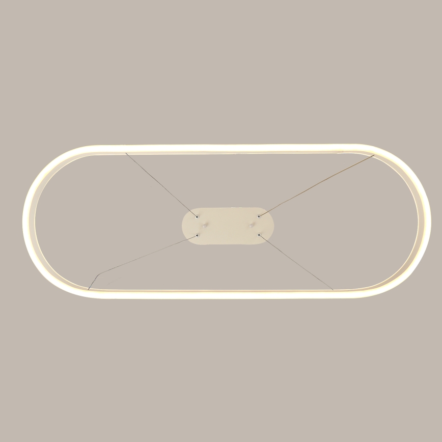 Brilagi - LED lustra uz troses PONDIE LED/45W/230V 80x30 cm balta