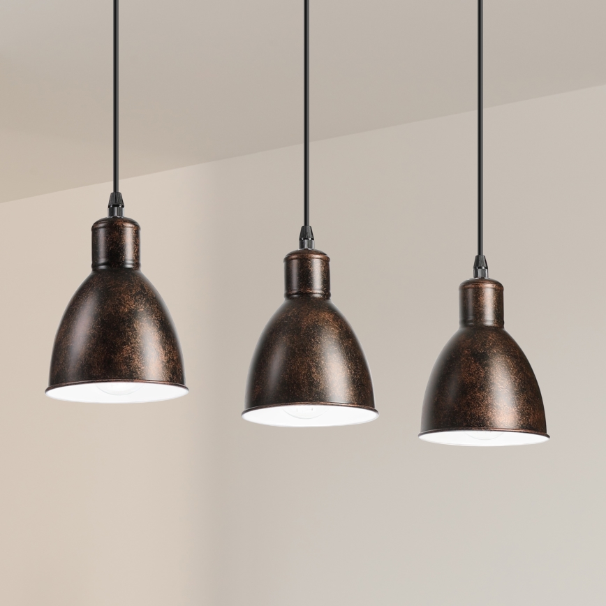 BRILAGI - LED lustra uz troses RIDDY 3xE27/60W/230V vara/patina