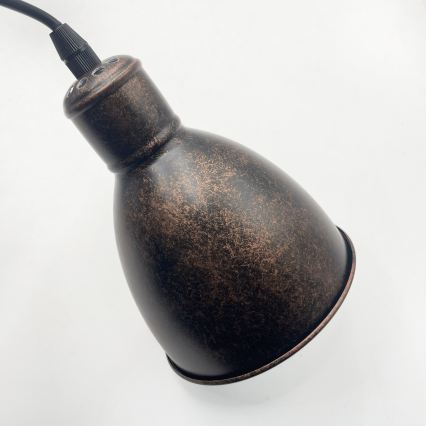 Brilagi - LED lustra uz troses RIDDY 4xE27/60W/230V vara/patina