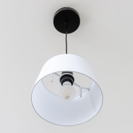 Brilagi - LED lustra uz vada CERIA 1xE27/40W/230V Ø 25 cm balta