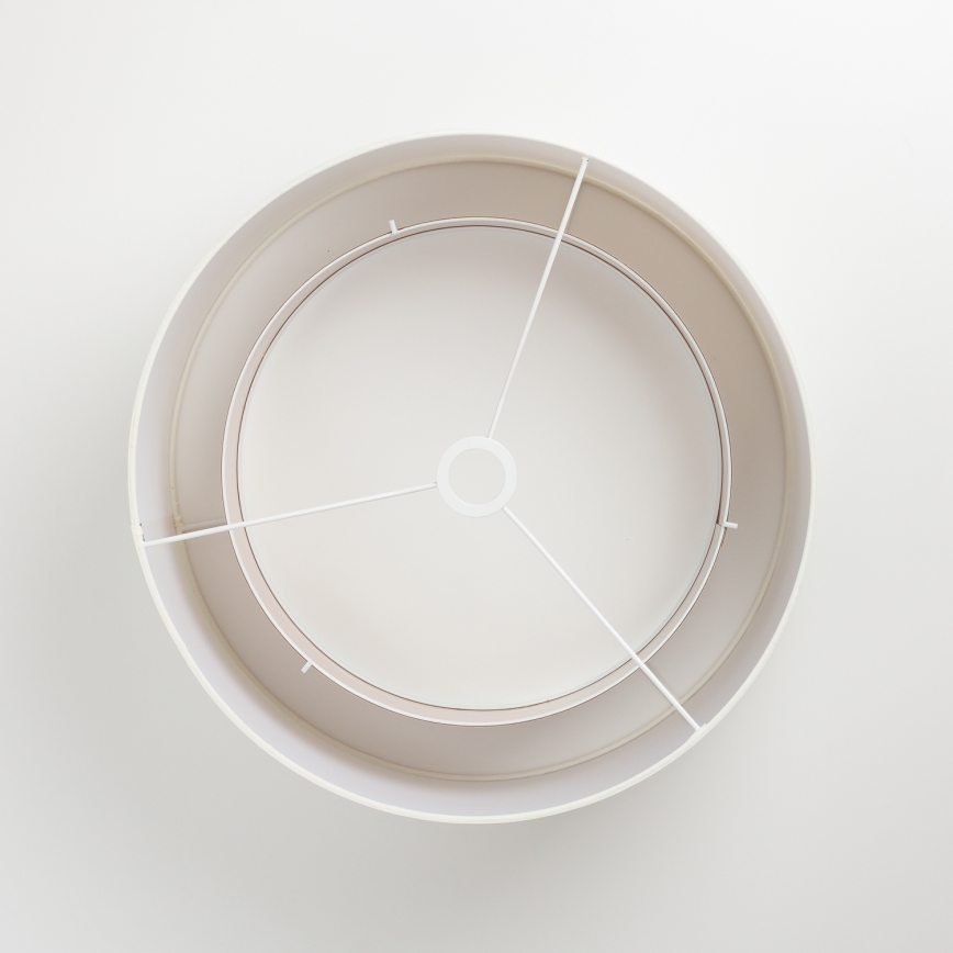 Brilagi - LED lustra uz vada CERIA 1xE27/40W/230V Ø 50 cm balta/bēša