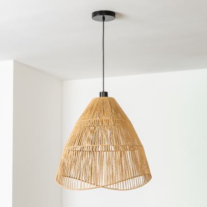 Brilagi - LED lustra uz vada CERIA BOHO 1xE27/40W/230V Ø 50 cm brūna