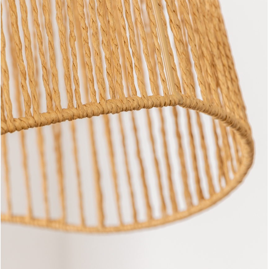 Brilagi - LED lustra uz vada CERIA BOHO 1xE27/40W/230V Ø 50 cm brūna