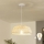 Brilagi - LED lustra uz vada CERIA BOHO 1xE27/40W/230V Ø 60 cm ratāns